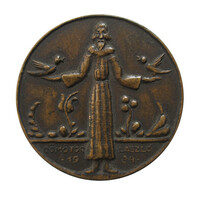 Dömötör László: Jézus a galambokkal /1934/