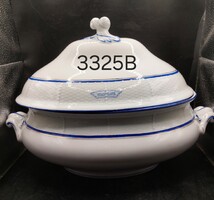 Herendi Utasellátós porcelán leveses tál, 40 x 27 cm-es nagyságú. 3325b
