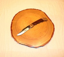 Nagy méretű, Herbertz Jäger bicska, gyűjteményből. Kés, bicska, tőr, borotva.