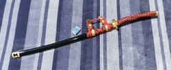 Albainox katana, kard, szamuráj kard. Vágatlan. Kés, bicska, tőr, borotva. %%%