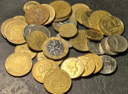 Franciaország Lot, vegyes érme csomag 35 db