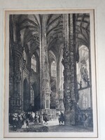 1888 Lorenz Ritter- Das Sakramentshaus in der Lorenzkirche