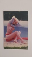 Akt képeslap 1960 pin up 1