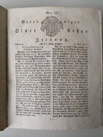 Vereinigte Ofner-Pester Zeitung folyóirat 1815 teljes évfolyama
