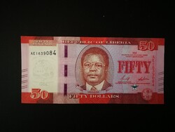 Libéria 50 Dollars 2022 UNC