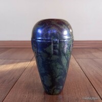 Antik Csihalek Ferenc Baja eozin váza