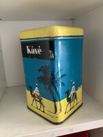 Retró kávésdoboz