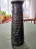 Korondi fekete váza