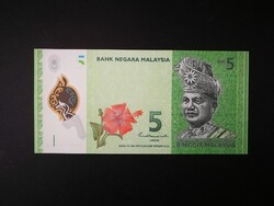 Malajzia 5 Ringgit 2021 UNC