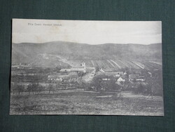 Képeslap,Pilisszentkereszt,község látkép,részlet,Szemere Budapest kiadás ,1910-