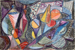 Árvay József: Tükrös sarok, 1977