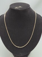 14 K arany nyaklánc 8,34 g