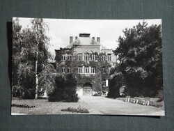 Képeslap,Kaposvár,Berzsenyi álltalános iskola látkép,részlet, 1960-