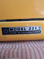 Írógép, model 231.3 made in czechoslovakia