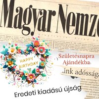 1963 augusztus 3  /  Magyar Nemzet  /  Születésnapra, ajándékba EREDETI ÚJSÁG?! Ssz.:  28217