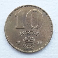 10 Forint 1985 érme, fémpénz - Magyarország 10 Forint 1985 pénzérme