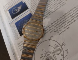 (K) Régi sváci ffi quartz karóra