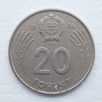 20 Forint 1984 érme, fémpénz - Magyarország 20 Forint 1984 pénzérme