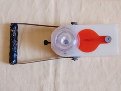 Vasutas lámpa bakter jelzőlámpa MÁV Bácsmegyei Finommechanikai v. retro elemlámpa akkus lámpa