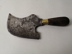 ANTIQUE SIGNED LEATHER TOOL, LEATHER CUTTING KNIFE - ITALICUS PREMANA