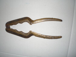 RITKASÁG .CSODÁLATOS , BRONZ DIÓTÖRŐ , 17,5 cm X 5 cm .
