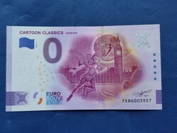 MÁLTA 0 EURO 2024 FILM KLASSZIKUSOK: PÁN PÉTER! RITKA EMLÉK PAPÍRPÉNZ! UNC!