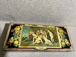 Régi fém doboz: Weiss Manfréd, Budapest. 3944