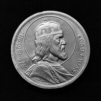 5 PENGŐ . PP EZÜST - 1938 -SZENT ISTVÁN 900 ÉVES ÉVFORDULÓJÁRA