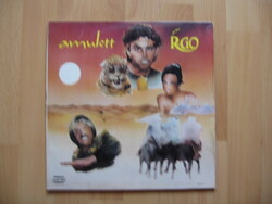 R-GO Amulett bakelit lemez