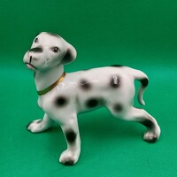 Retro  Porcelán Dalmata kutya figura