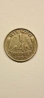 1955. India 1/4  Rúpia (1134)