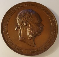Tautenhayn A Bécsi Császári és Királyi Kereskedelmi Minisztérium Díja 1891 bronz