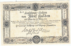 Ausztria 5 gulden 1811 REPLIKA