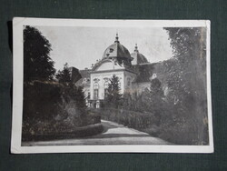 Képeslap,Gödöllő,Királyi kastély,park látkép,részlet,Storcz B. Mátyás dohányáruda kiadás,1930-