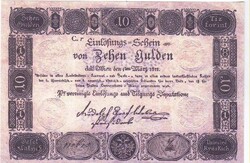 Ausztria 10 gulden 1811 REPLIKA
