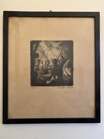 Patkó Károly ( 1895 - 1941 ) Krisztus a kereszten 1924 .