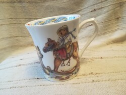 Angol finomporcelán macis bögre