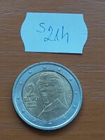 AUSZTRIA 2 EURO 2021 Bertha von Suttner (osztrák írónő és pacifista)  S2014