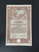 Magyar Korona Országai Járadékkölcsön Államadóssági Kötvény 1000 Koronáról 1917.