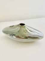 Kőbányai porcelán kavics váza - ritka!