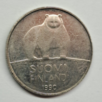 Finnország  (Suomi)  50 Penny 1990.  (1120)