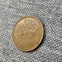 Ír Penny 1975 régi pénzérme