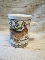 Angol porcelán bögre, a kínai horoszkóp jegyéve l/nyúl/