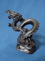 Dragon Statue with Jade