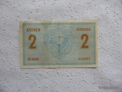 2 korona 1914 B BETŰJEL RRR A legritkább 2 korona 1914