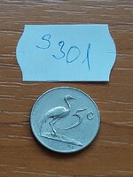 DÉL-AFRIKA 5 CENT 1965  "SOUTH AFRICA", Nikkel, Jan van Riebeeck,  S301