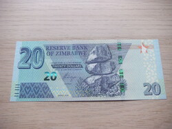 20    Dollár     2020      Zimbabwe