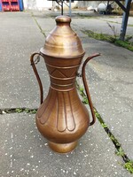 Régi karaffa,kiöntő 80 cm réz