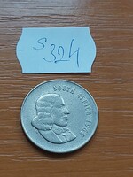 DÉL-AFRIKA 20 CENT 1965  "SOUTH AFRICA", Nikkel, Jan van Riebeeck  S324