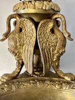 Asztalközép bronz empire